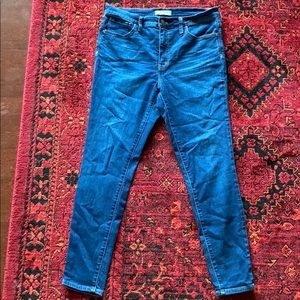 Madewell Roadtripper Skinny Jean size 31